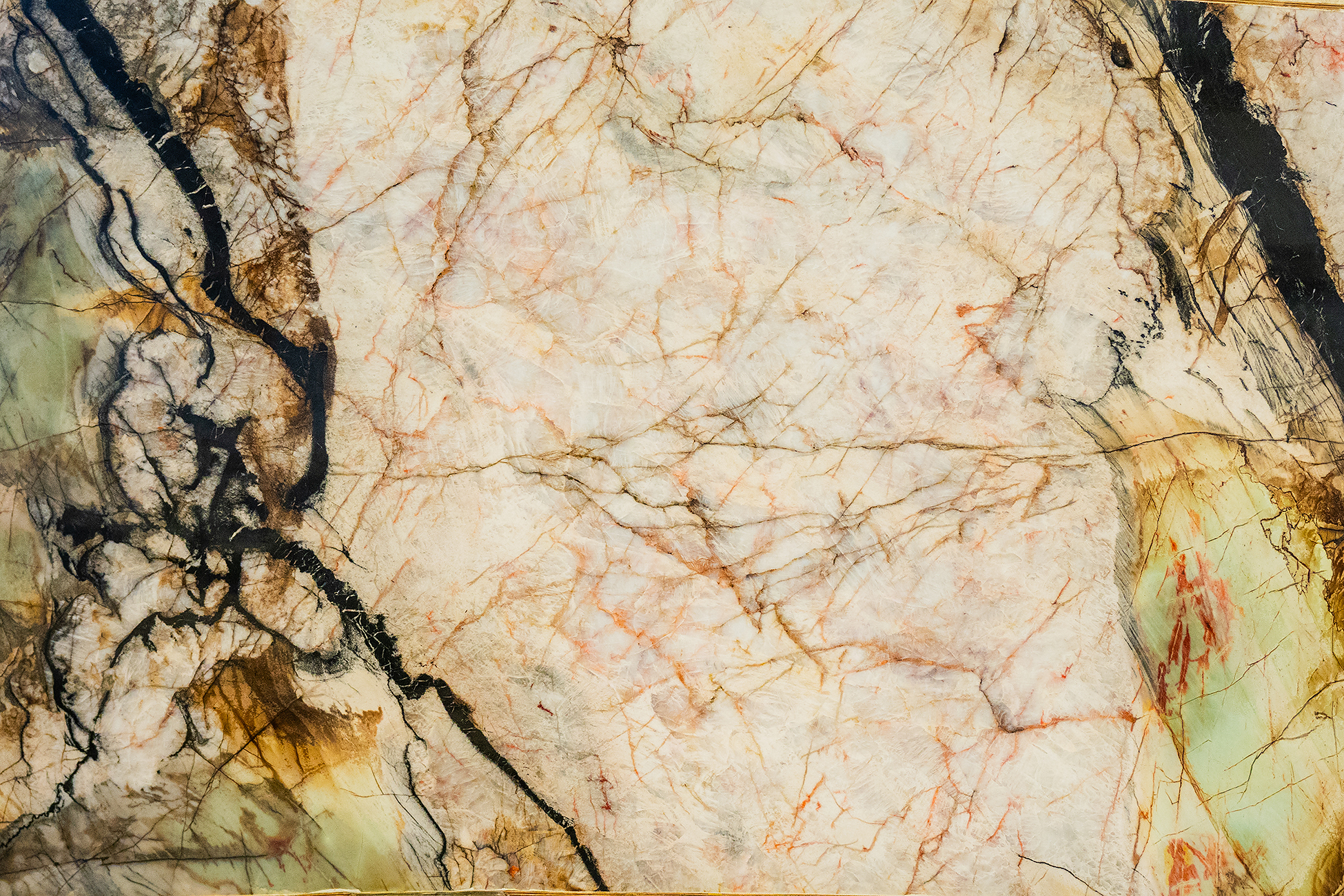 Close-up of an island in a compact condo kitchen, representing space-saving kitchen design trends Edmonton-wide.